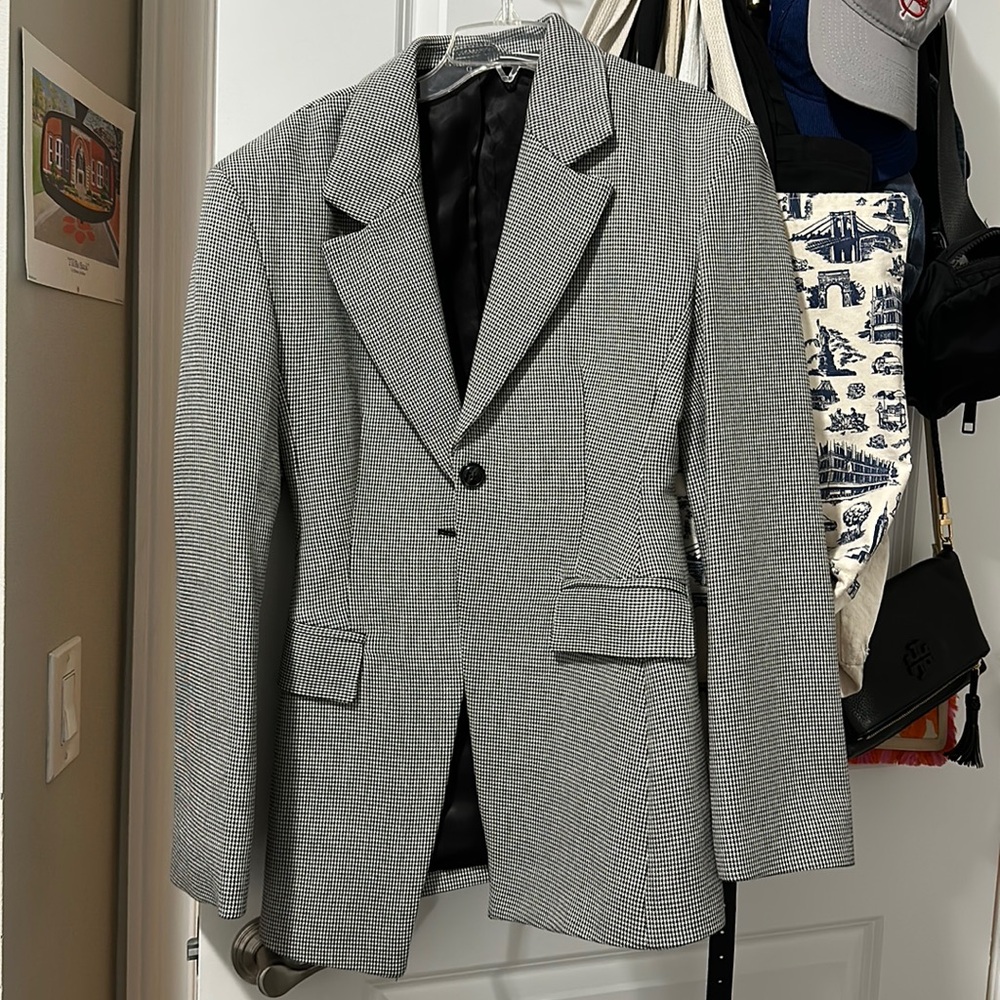 & Other Stories Houndstooth Blazer